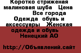 Коротко стриженая малиновая шуба › Цена ­ 10 000 - Все города Одежда, обувь и аксессуары » Женская одежда и обувь   . Ненецкий АО